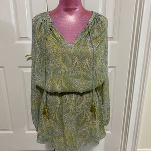 Ramy Brook Paisley Brin Dress - Size Small